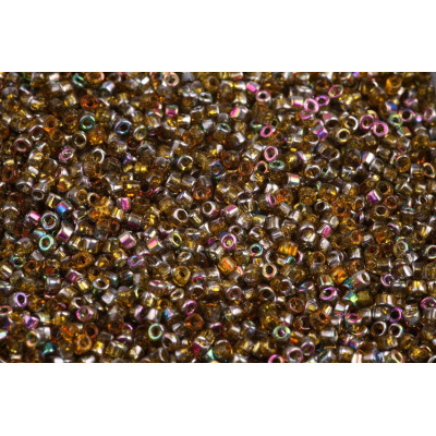 Matubo™ Seed Beads 10/0 Amber Vitrail 80020-28101 | Glass Beads