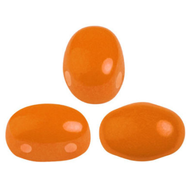 Samos par Puca 5x7mm Opaque Apricot 02020 | Czech Glass Beads