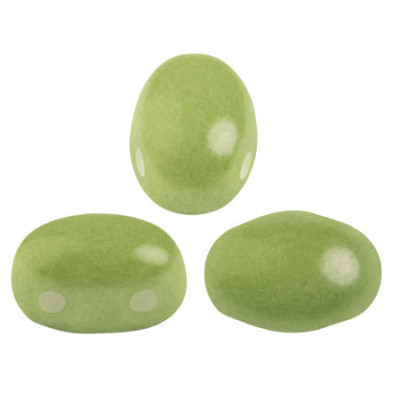 Samos par Puca 5x7mm Opaque Pistachio 02020/32062 | Glass Beads