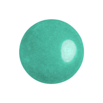 18mm Teal Luster Cabochon par Puca® 63130/14400 | Czech Glass