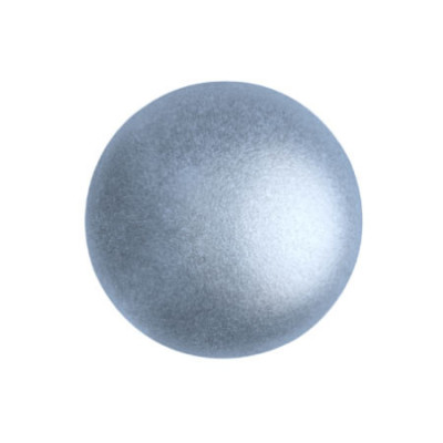 Cabochon par Puca 18mm Metallic Mat Light Blue 79030 | Glass Beads