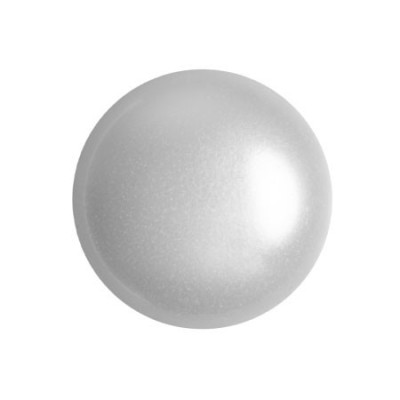 White Pearl Cabochon par Puca® 18mm 02010/11402 | Czech Glass