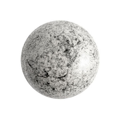 18mm Cabochon par Puca Old Silver 81002 | Czech Glass Beads