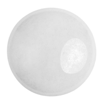 25mm Cabochon par Puca Opaque White Ceramic 03000/14400 | Glass