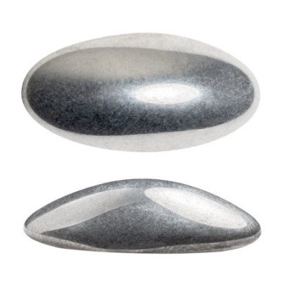 Athos par Puca Silver Cabochons 20x10mm 00030/27000 | Czech Beads