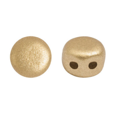 Kalos® par Puca® 4x3mm Light Gold Mat 00030/01710 | Glass Beads