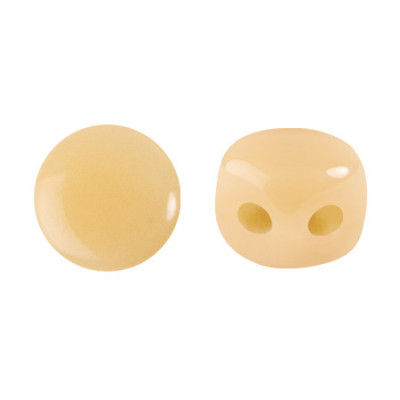 Kalos® par Puca® 4x3mm Frost Camel 19400 | Czech Glass Beads