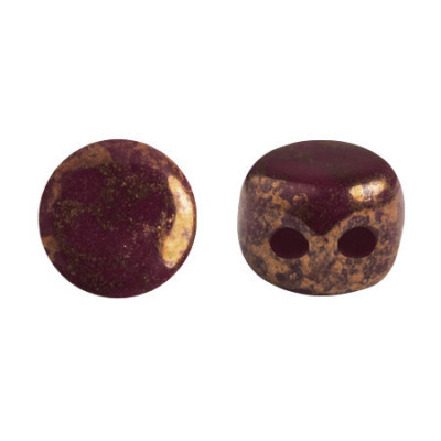 Kalos par Puca 2-Hole Beads Burgundy Bronze 98422/15496