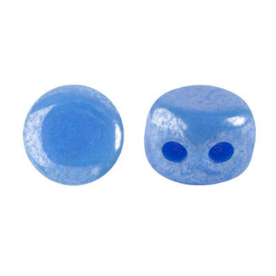 Kalos par Puca 4x3mm Frost Royal Blue Luster 38430/14400 | Czech Beads
