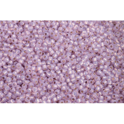 TOHO Round 11/0 Silver Lined Light Lavender Opal 2121 | Seed Beads