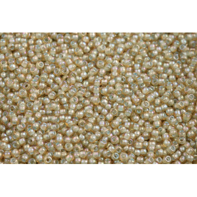 TOHO Round 11/0 Inside-Color Rainbow Blue Mint 1848 | Glass Beads