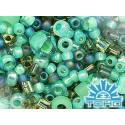 TOHO Mix 3203 Seafoam/Green Japanese Glass Beads | 10g