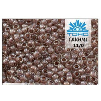 TOHO Takumi 11/0 Antique Plum Lined 1071 | Japanese Seed Beads