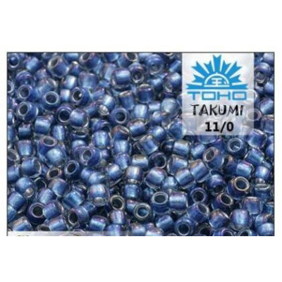 TOHO Takumi 11/0 Seed Beads Rainbow Lt. Capri 263 | Japanese Glass
