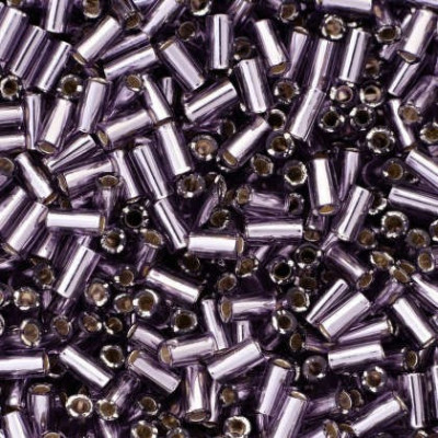 TOHO Bugles 3mm Silver-Lined Tanzanite 39 | Japanese Glass Beads