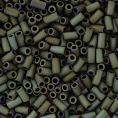 TOHO Bugle Beads 3mm Matte-Color Iris Brown 614 | 10g Pack