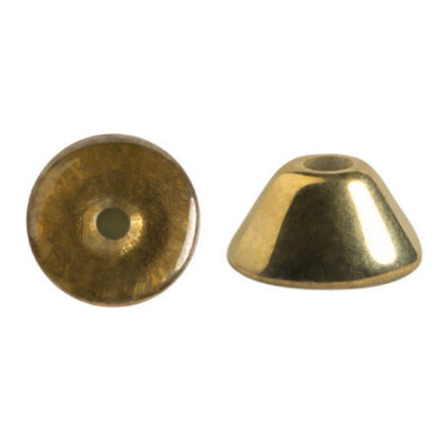 Konos® par Puca® Crystal Dorado 2x4mm 00030-26441 | Czech Glass