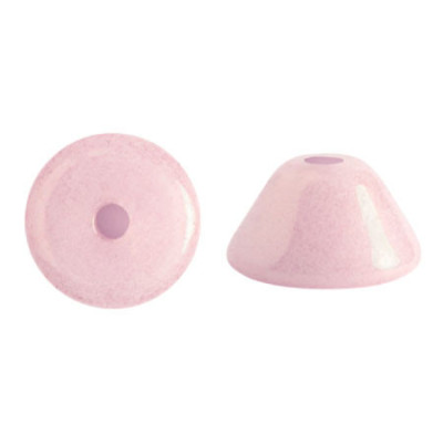 Konos® par Puca® 2x4mm Light Rose Ceramic 03000-14494 | Czech Beads