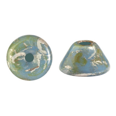 Konos® par Puca® 2x4mm Frost Blue Lagoon Picasso 68410-65400