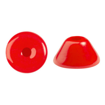 Konos® par Puca® Frost Cherry 98419 | 2x4mm Czech Glass Beads