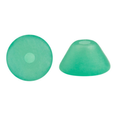 Konos® par Puca® 46 Frost Jade Mat 58430-84100 | Czech Glass Beads
