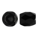 Baros® par Puca® 5x6mm Opaque Jet Black 23980 | Czech Glass Beads