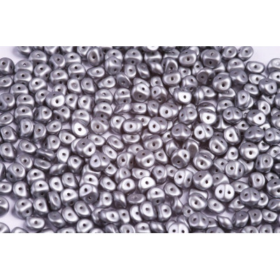 Es-o® Bead N. 64 PASTEL LIGHT GREY/SILVER