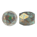 Baros® par Puca® Frost Jade Bronze 15496 | 5x6mm Czech Glass Beads
