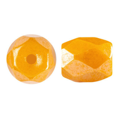 Baros® par Puca® 5x6mm Frost Tangerine Luster 98412-14400 | Glass