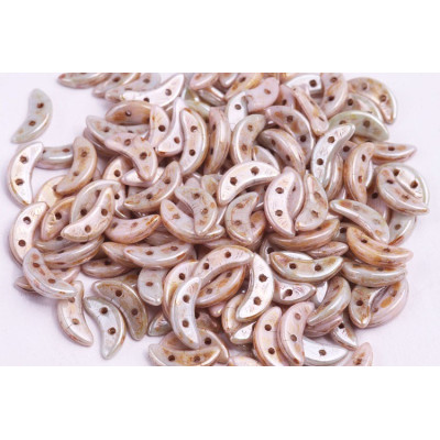 Czech Mates Crescent N. 4 Opaque - Ultra Luster Green 