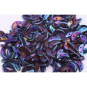 Czech Mates Crescent 10x3 mm N. 10 Iris Blue