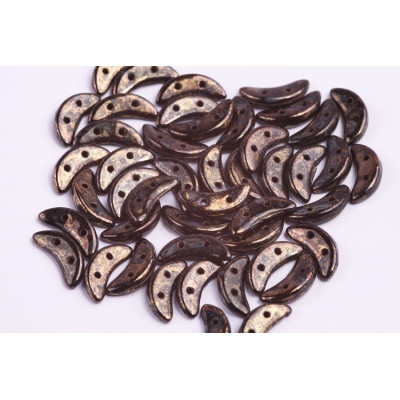 Czech Mates Crescent N. 24 JET BRONZE PICASSO