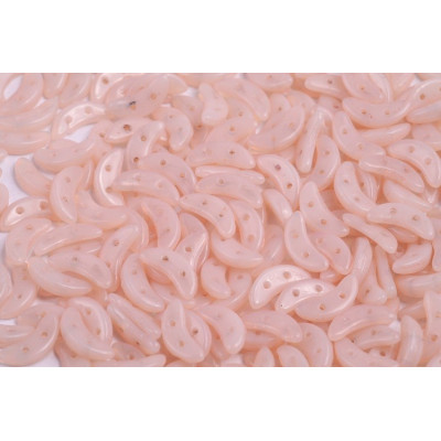 Czech Mates Crescent 10x3 mm N. 29 Milky Peach Echo