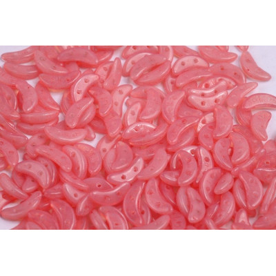 Czech Mates Crescent 10x3 mm N. 34 Pink