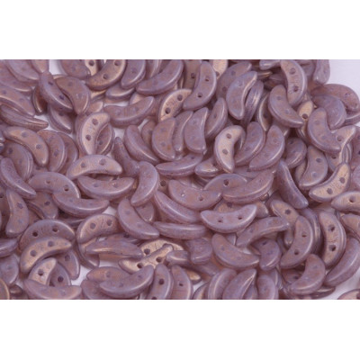 Czech Mates Crescent N. 38 Pacifica Milky Fig