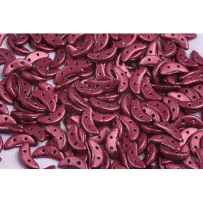 Czech Mates Crescent N. 51 SATURATED METALLIC ROSE