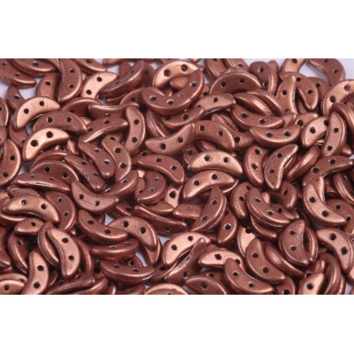 Czech Mates Crescent N. 64 SATURATED METALLIC COPPER