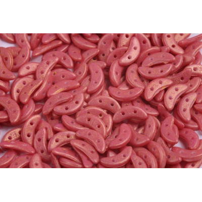 Czech Mates Crescent 10x3 mm N. 84 PACIFICA WATERMELON