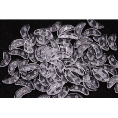 Czech Mates Crescent 10x3 mm N. 92 Crystal 