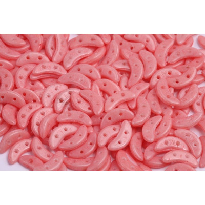 Czech Mates Crescent 10x3 mm N. 100 Opaque Fiesta 