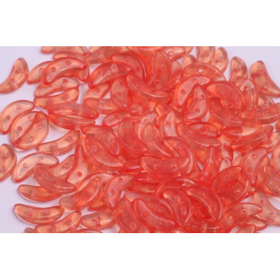 Czech Mates Crescent 10x3 mm N. 101 Rose Quartz 