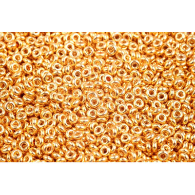 TOHO Demi Round 8/0 Galvanized Starlight PF557 | Japanese Glass Beads