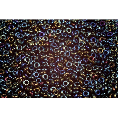 TOHO Demi Round 8/0 Metallic Iris Green/Brown 84 | Japanese Beads
