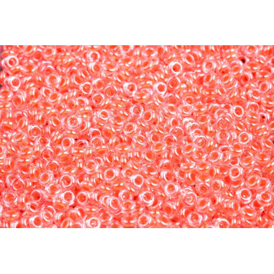TOHO Demi Round 8/0 Luminous Neon Orange 805 | Japanese Beads