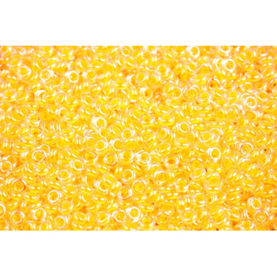 TOHO Demi Round 8/0 Luminous Neon Tangerine 801 | Japanese Beads