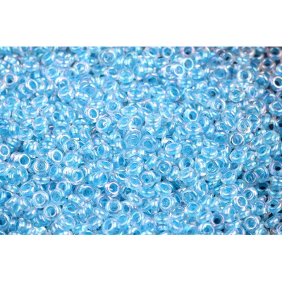 TOHO Demi Round 8/0 Aqua Rainbow 781 | 3g Japanese Seed Beads