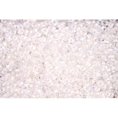 TOHO Demi Round 8/0 Inside-Color Rainbow Crystal 777 | Glass Beads