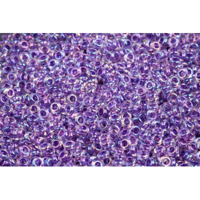 TOHO Demi Round 8/0 Grape-Lined Rainbow 774 | Japanese Glass Beads