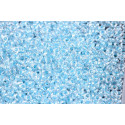 TOHO Demi Round 8/0 Baby Blue Lined 1079 | Japanese Glass Beads