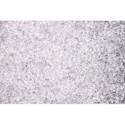 TOHO Demi Round 8/0 Crystal 1 Glass Beads | Japanese Seed Beads